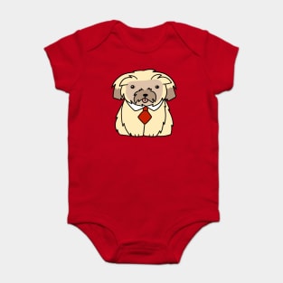 Necktie Pupper Baby Bodysuit